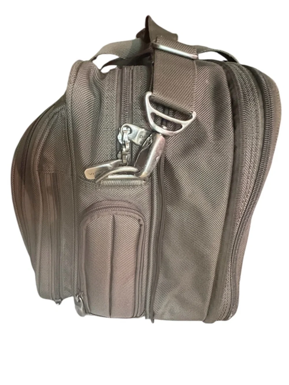 Dakota by Tumi Olive Green Ballistic Nylon Carry-On Bag